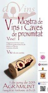 D Vins Mostra De Vins I Caves De Proximitat Cartell 2013