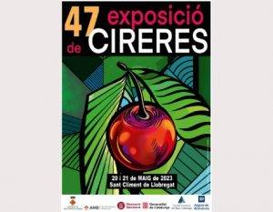 Exposició De Cireres A Sant Climent De Llobregat Cartell 2023