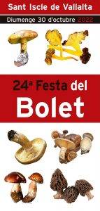 Festa Del Bolet A Sant Iscle De Vallalta Cartell 2022 (1)