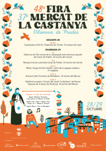 Festa I Mercat De La Castanyada A Vilanova De Prades Cartell 2023 (1)