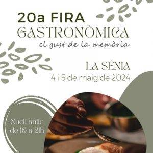Fira Gastronòmica De La Sénia Cartell 2024