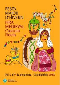 Fira Medieval Castrum Fidelis A Castelldefels Cartell 2018