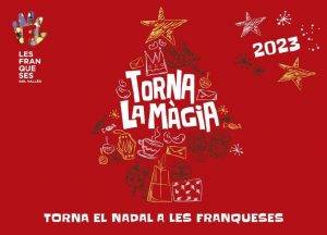 Fira Mercat De Nadal A Les Franqueses Del Vallès Cartell 2023 Min