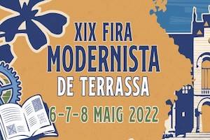 Fira Modernista a Terrassa cartell 2022