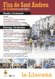Fira Sant Andreu A La Llacuna Cartell 2023 Min