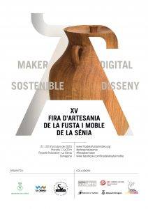 Fira D'artesania De La Fusta I El Moble A La Sènia Cartell 2023 (1)