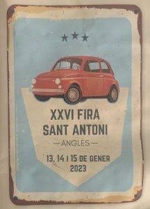 Fira De Sant Antoni Anglès Cartell 2023 Min