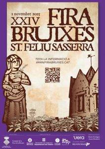 Fira De Les Bruixes A Sant Feliu Sasserra Cartell 2023 (1)
