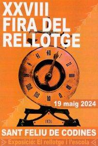 Fira Del Rellotge A Sant Feliu De Codines Cartell 2024 (1)