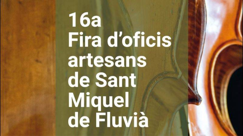 Fira d´Oficis Artesans a Sant Miquel de Fluvià