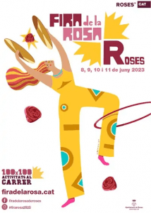Fira De La Rosa Roses Cartell 2023