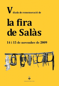 Diada De La Fira De Salàs Cartell 2009