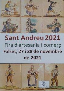 Fira De Sant Andreu A Falset Cartell 2021 Min