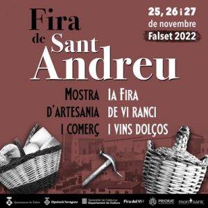 Fira De Sant Andreu A Falset Cartell 2022 Min