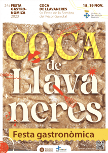 Fira De Tardor Dolça. Festa Gastronòmica De La Coca Cartell 2023 Min