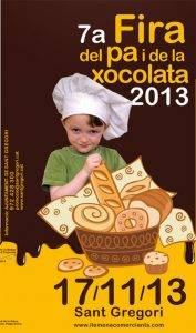 Fira Del Pa I La Xocolata A Sant Gregori Cartell 2013 (1)