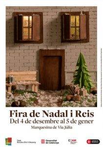 Fira De Nadal I Reis A Nou Barris, Barcelona Cartell 2022 2