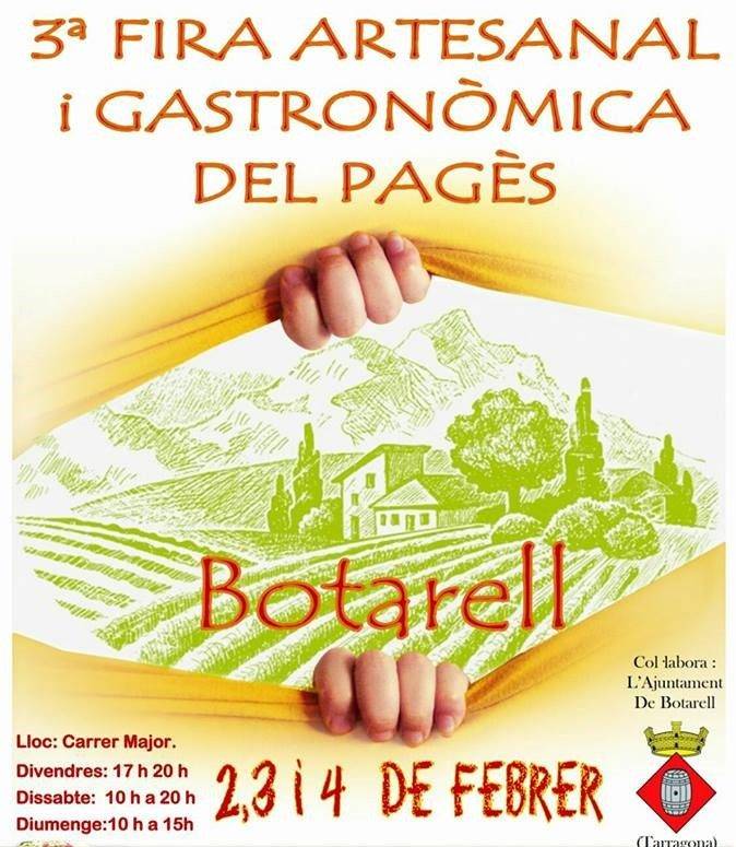 Fira Artesanal i Gastronòmica del Pagès a Botarell