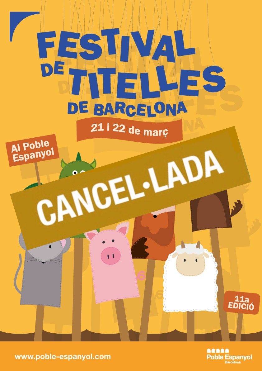 Festival de Titelles a Barcelona 2020 cancelada