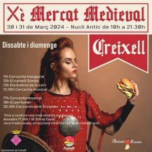 Mercat Medieval A Creixell Cartell 2024