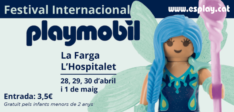 Festival Internacional Playmobil a L’Hospitalet de Llobregat