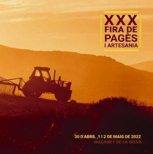 Fira De Pagès I Artesania Maçanet De La Selva Cartell 2022