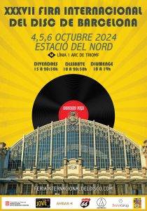 Fira Internacional Del Disc De Barcelona Cartell 2024