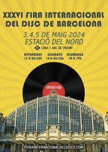 Fira Internacional Del Disc De Barcelona Cartell 2024
