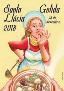 Fira D’artesans De Santa Llúcia A Gelida Cartell 2018 (1)