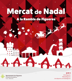 Mercat de Nadal a Figueres