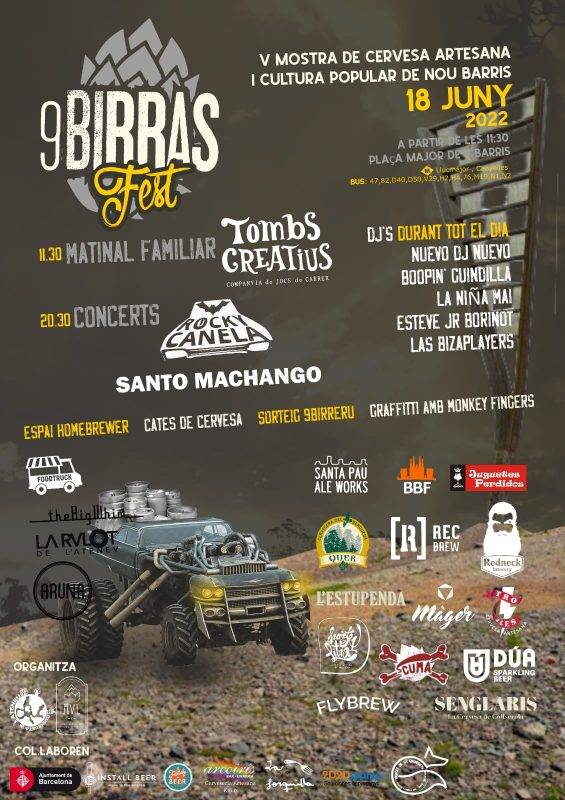 9 Birras Fest a Nous Barris – Barcelona