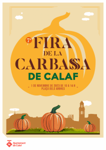 Fira De La Carbassa A Calaf Cartell 2023