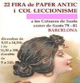 Fira del Paper Antic i del Col·leccionisme a Barcelona