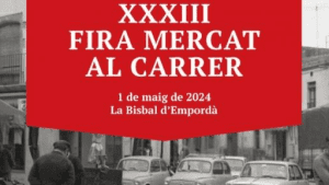 Fira Mercat Al Carrer De La Bisbal D'empordà Portada 2024