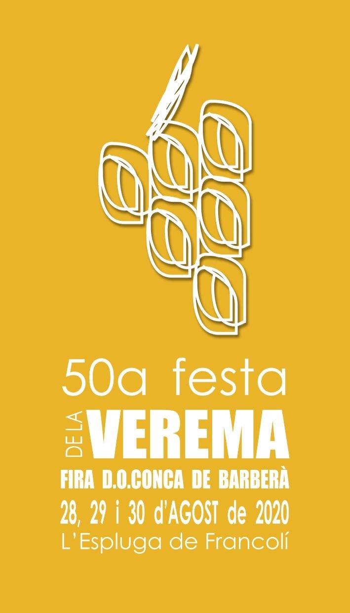 Fira Do Conca De Barberà Festa De La Verema 2020 Cartell