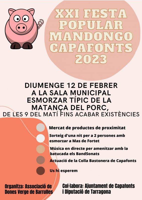 Festa del Mandongo a Capafonts