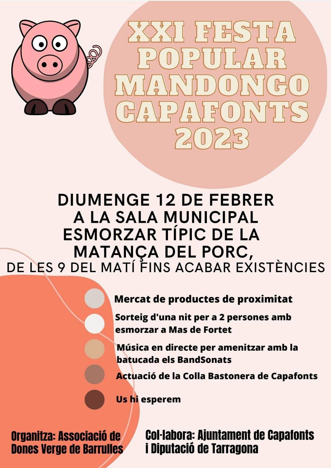 Festa Mandongo Capafonts 2023