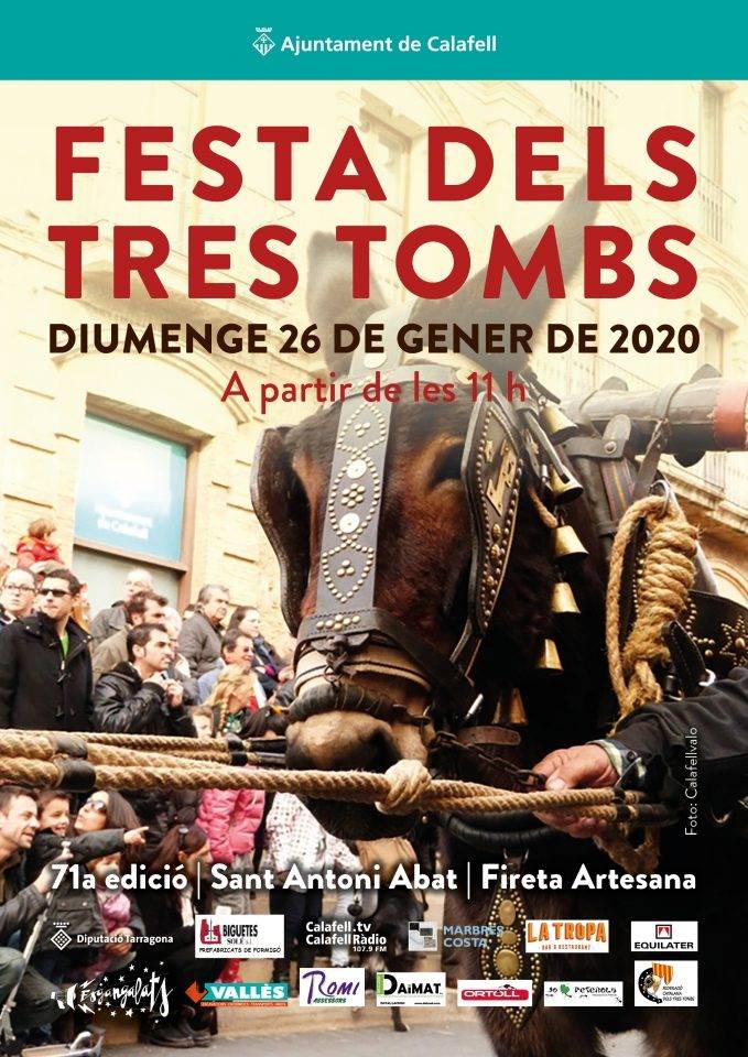 Fira Artesana de la Festa dels Tres Tombs a Calafell 2020