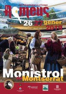 Fira De Romeus A Monistrol De Montserrat Cartell 2019