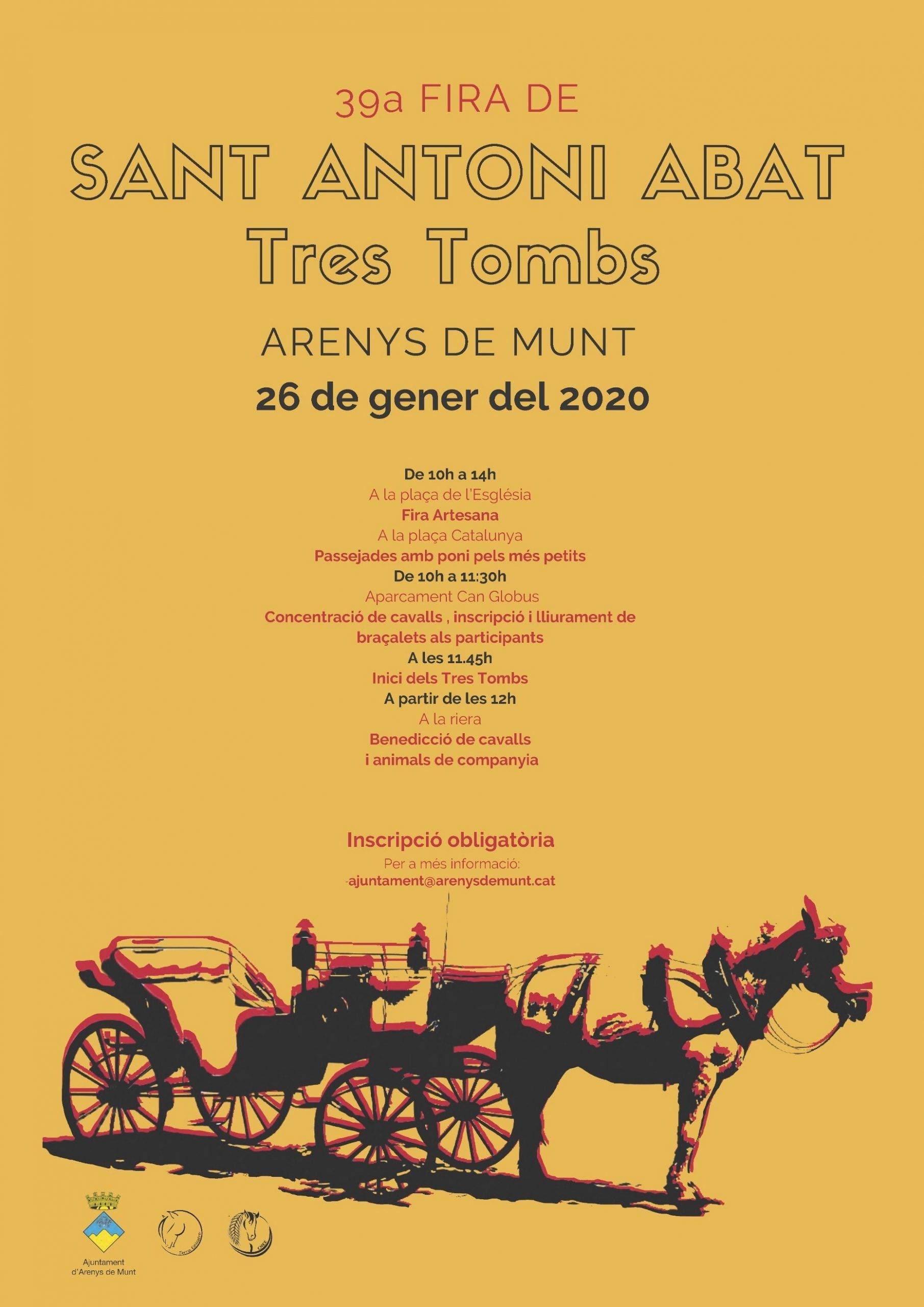 Fira de Sant Antoni Abat i Tres Tombs 2020