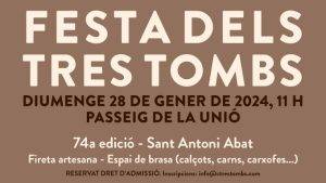 Cartell Tres Tombs 2024