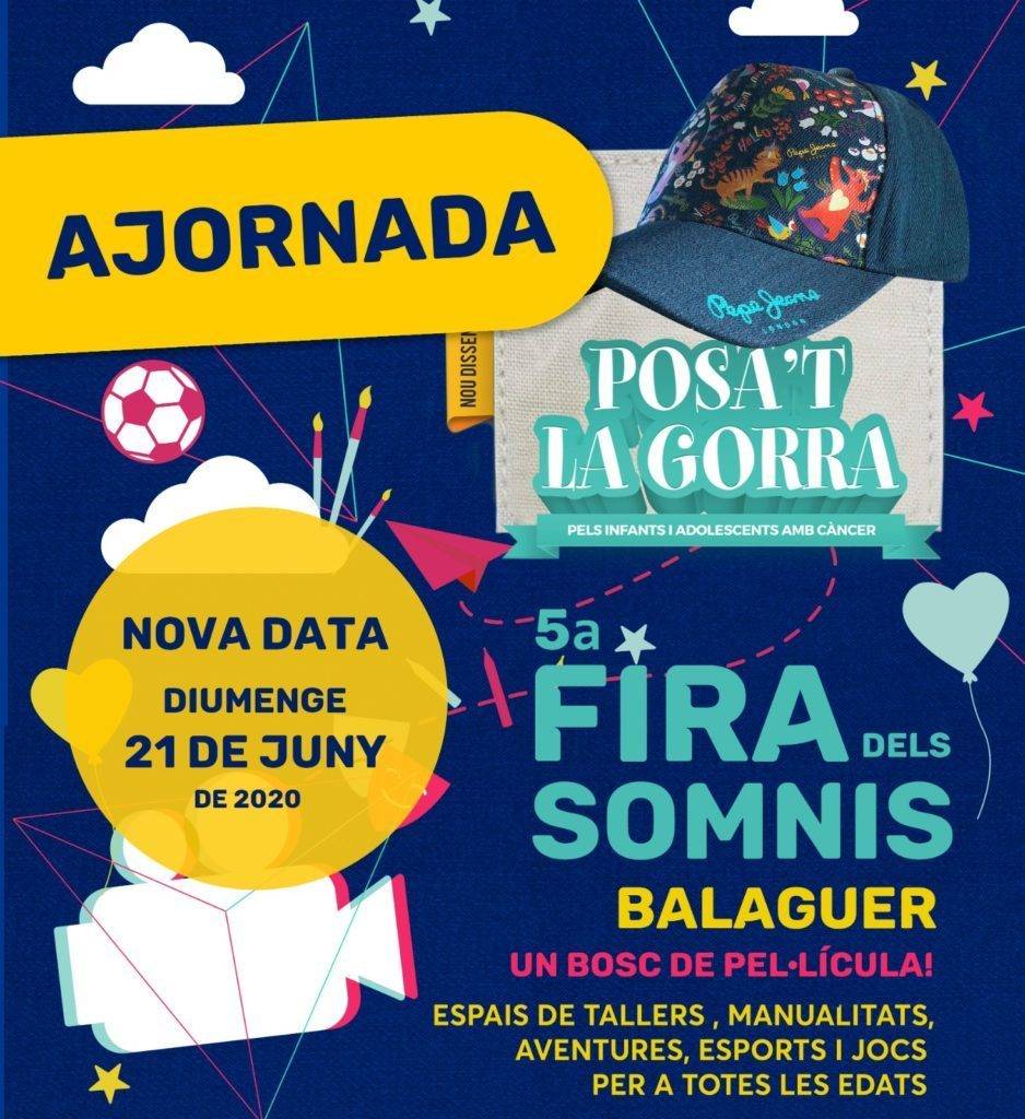 Fira dels somnis a Balaguer 2020 cartell