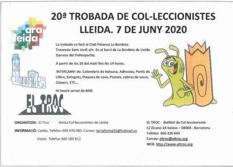 Trobada de Col.leccionisme a Lleida 2020