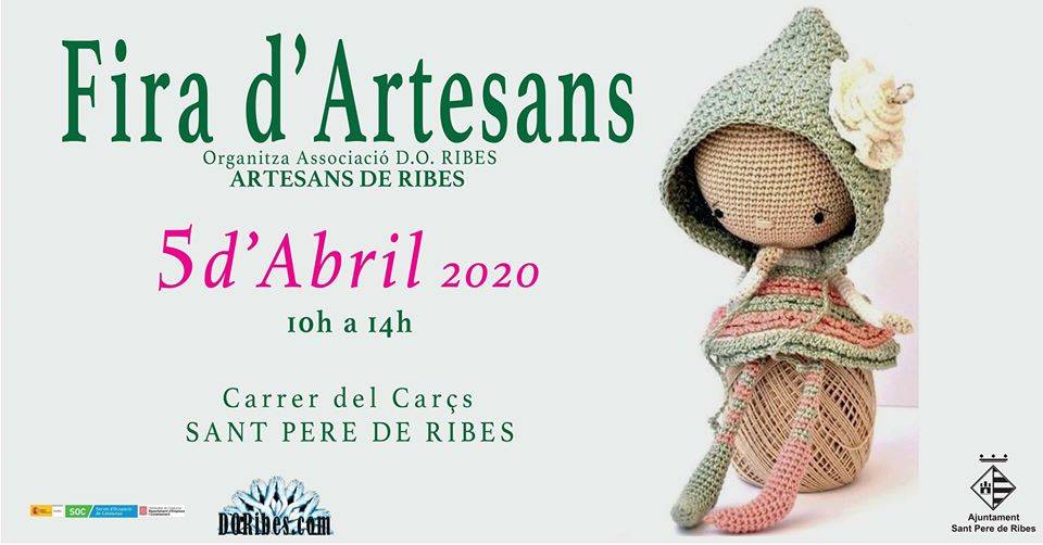 Fira d'Artesans a Sant Pere de Ribes 2020