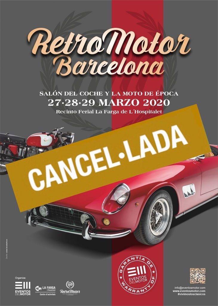 Retromotor Barcelona, a La Farga de l’Hospitalet 2020 cancelada