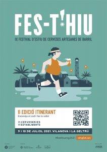 Fes T’hiu – Festival De La Cervesa Artesana A Vilanova I La Geltrú Cartell 2021