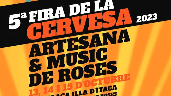 Fira De La Cervesa A Roses Portada 2023 (1)
