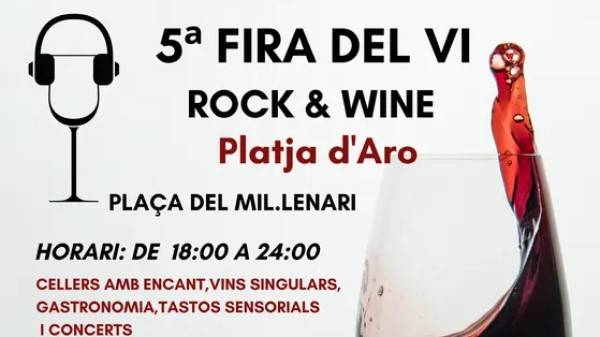 Fira Del Vi Rock & Wine A Platja D'aro Portada 2024