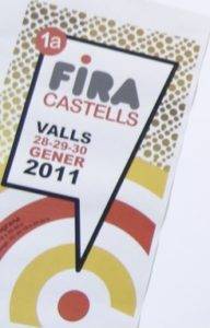 Fira Castells a Valls cartell 2011
