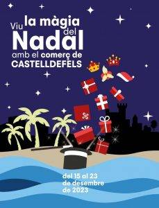 Fira De Nadal A Castelldefels Cartell 2023